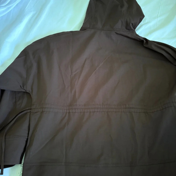 🆕🤎 Lululemon Water Repellent Hooded Anorak - Espresso - Picture 12 of 15